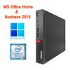 Мини-ПК ThinkCentre M710Q Core Win11 Pro MS Office 2019 WIFI Bluetooth DVD 8 ГБ Большой 1 ТБ SSD [Восстановленный] / i3-7100T / / H&B / / / / /