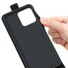 For Motorola Moto G15 4G Case with Card Slots Vertical Flip Leather Phone Cover