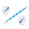 5Pcs 2 Way Marbleizing Dotting Manicure Tools DIY Nail Art Rod Painting Dot Pen