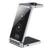 T33 3-in-1 Charging Station Foldable Wireless Charger Phone Watch Earphone Charging Stand