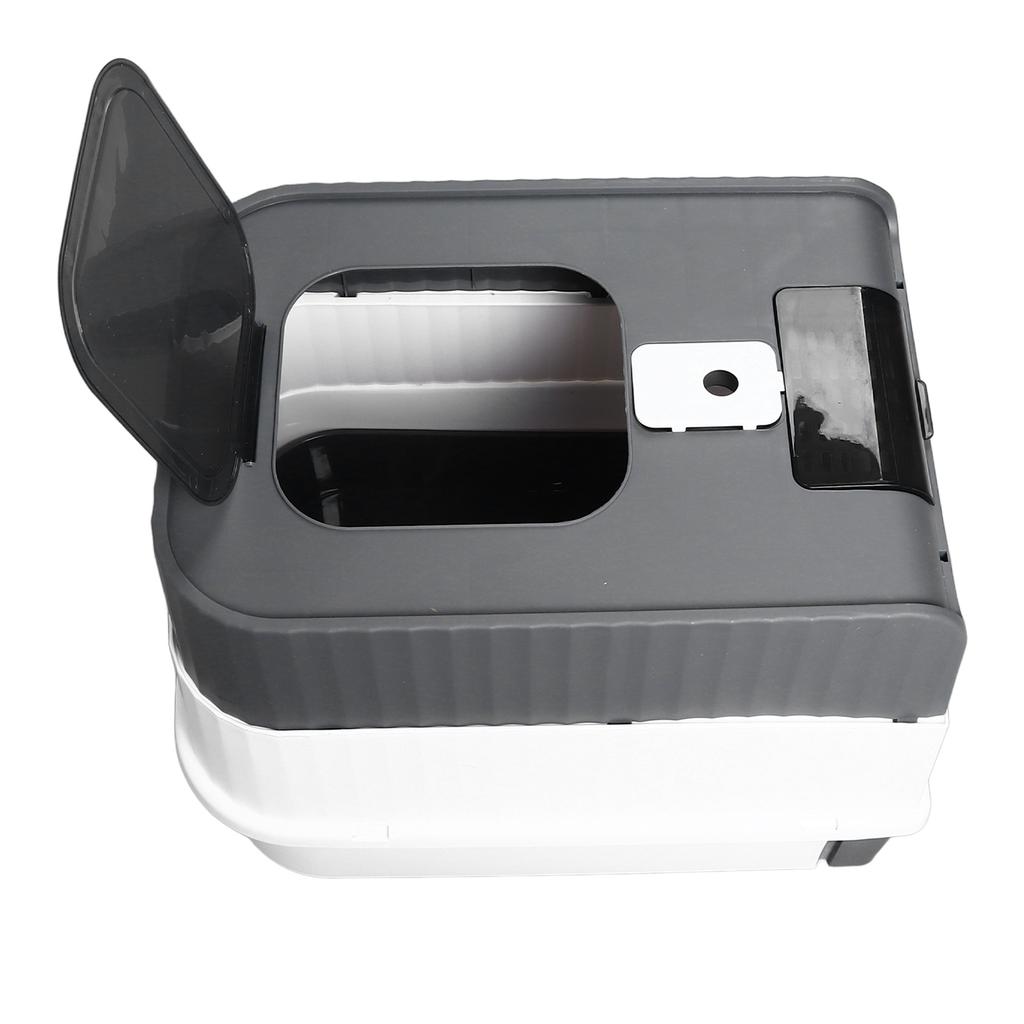 Закрытый кошачий лоток Большое пространство Защита от грязи Удаление запаха Дизайн с выдвижным ящиком Портативный кошачий лоток для помещения