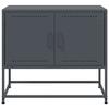 Vidaxl Szafka Pod Telewizor, Antracytowa, 68,5X39X60,5 Cm, Stalowa