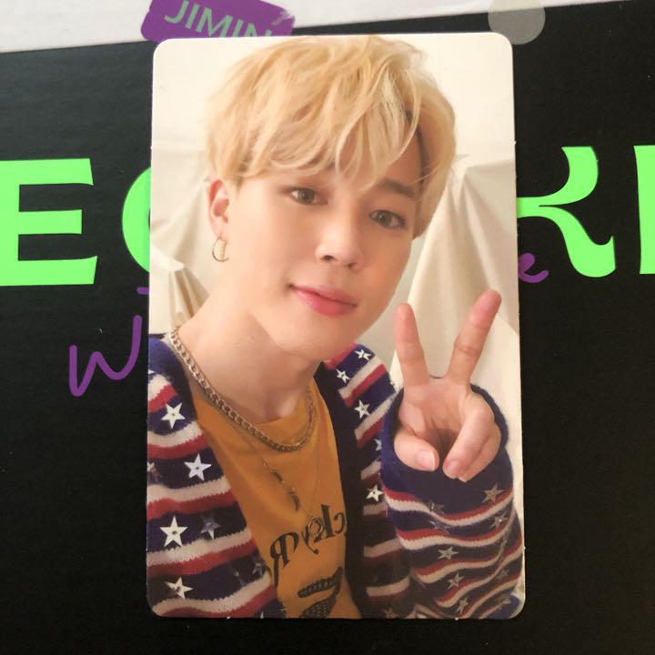 [ИСПОЛЬЗОВАННЫЙ] BTS Jimin случайная коллекционная карточка Deco Kit фотокарточка JIMIN