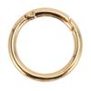 20pcs 40MM Spring O Rings Gold Spring Clasps Jewelry Tools Snap Clips  Keychain