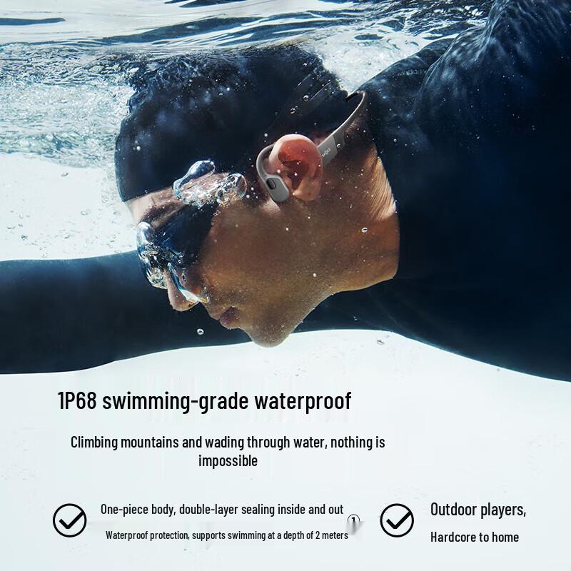 Спортивные наушники с костной проводимостью Shokz OpenSwim Pro S710