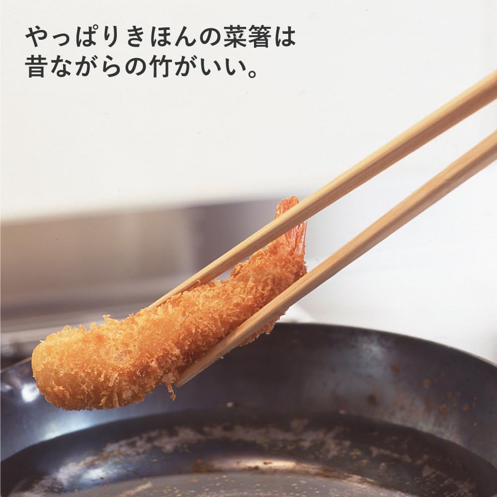 Sakai Sangyo Набор для приготовления пищи из кухонного бамбука Мосо, примерно 33 см, квадратный бамбук, простой в изготовлении, сделано в Японии, палочки для еды, 6, кухонная утварь, (Карбонизированный), Длинный,