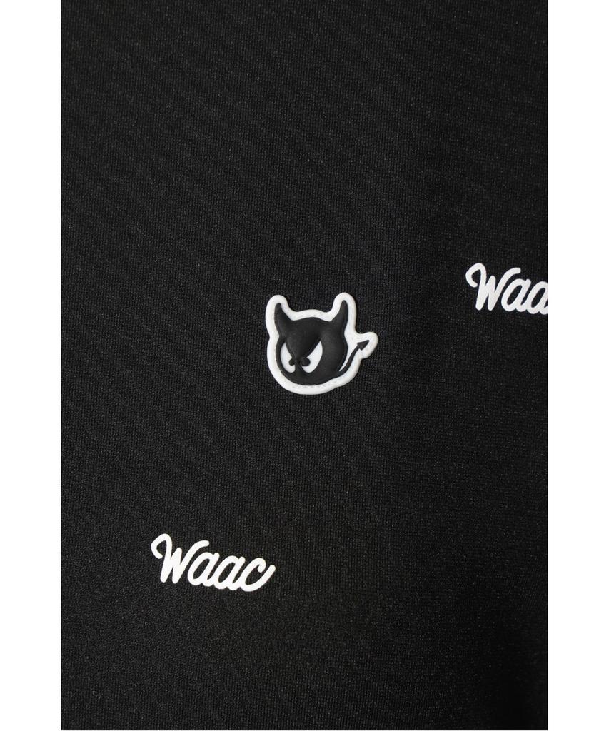 WAAC Logo Pattern Highneck Top Wwtbs26103Bkx