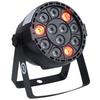 Light4Me P12 Led Par Rgbw Mały Lekki Reflektor Oświetlenie Sceniczne Dekoracja Światłem + Pilot