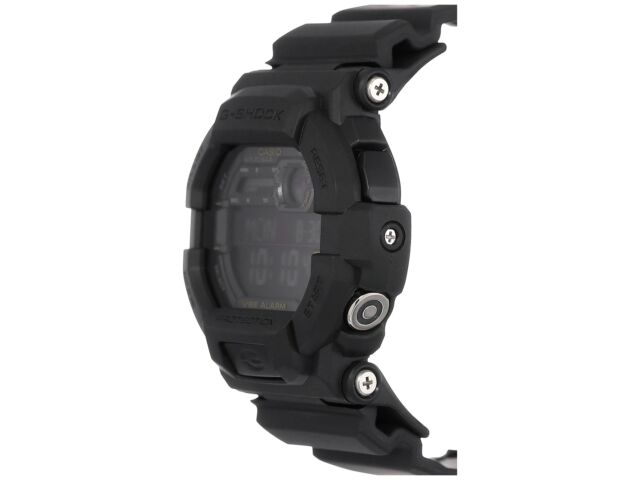 Casio G-Shock Men Digital Watch GD-350-1B Black Resin Band Alarm World Time NEW