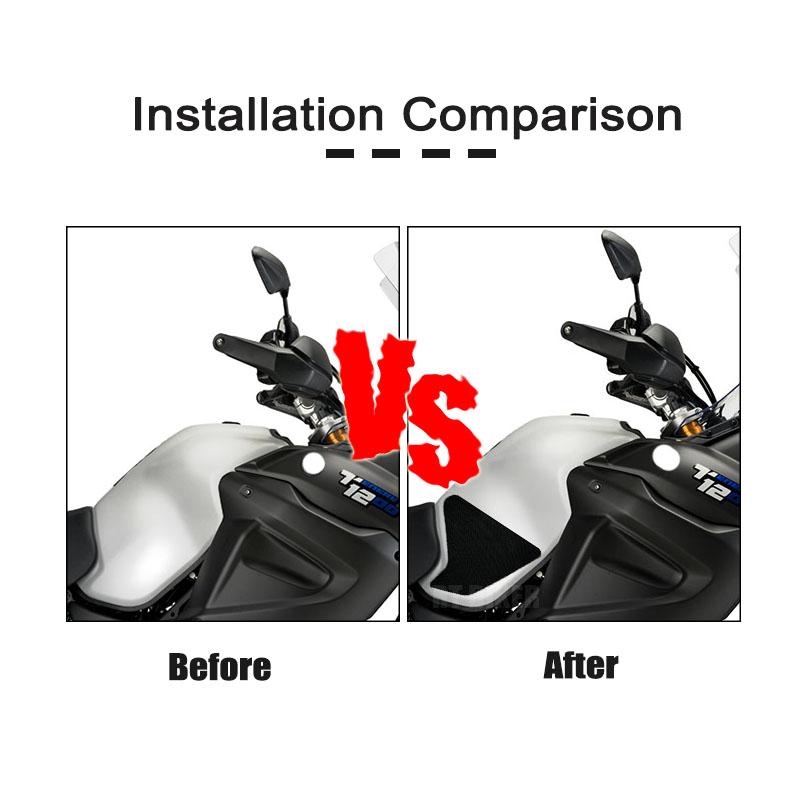 Для Yamaha Super Tenere XT1200Z накладка на топливный бак XT 1200Z XT1200 Z 2012- мотоциклетные накладки на бак, защитные наклейки сбоку