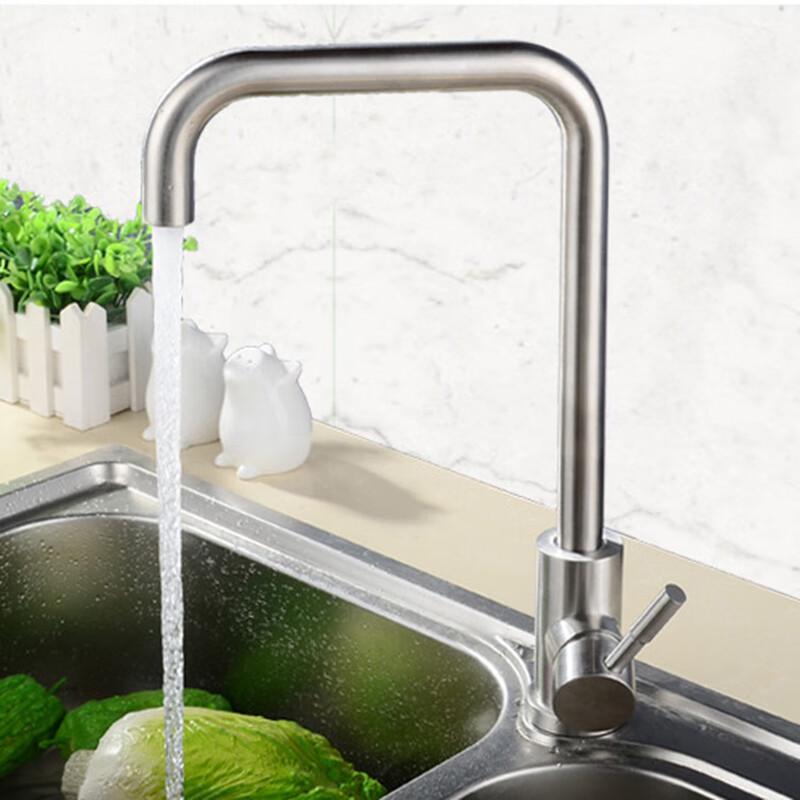 VEMUSE Stainless Steel High Arc Kitchen Faucet