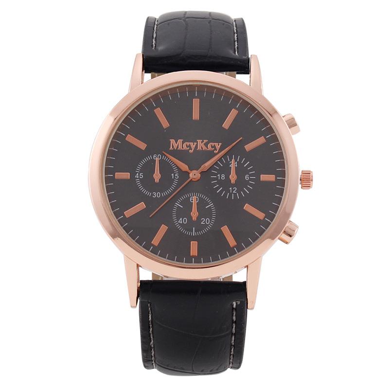 Экспорт спортивных мужских часов, мужских, с тремя глазами, циферблат, повседневные, поясные, кварцевые часы, обработка, настройка