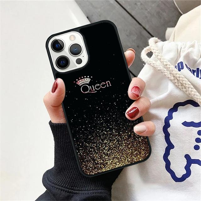 Королевская принцесса корона Чехол-ракушка для iPhone 17 Air 15 16 14 13 12 Pro Max 11 Pro Max Plus Чехол для телефона