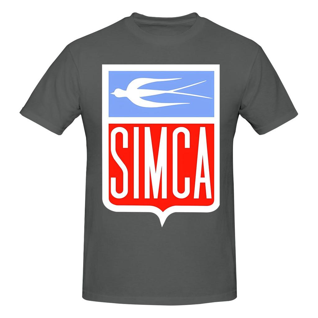 Funny Simca Emblem Unisexs Printed Tshirt Unisex T Shirtcotton