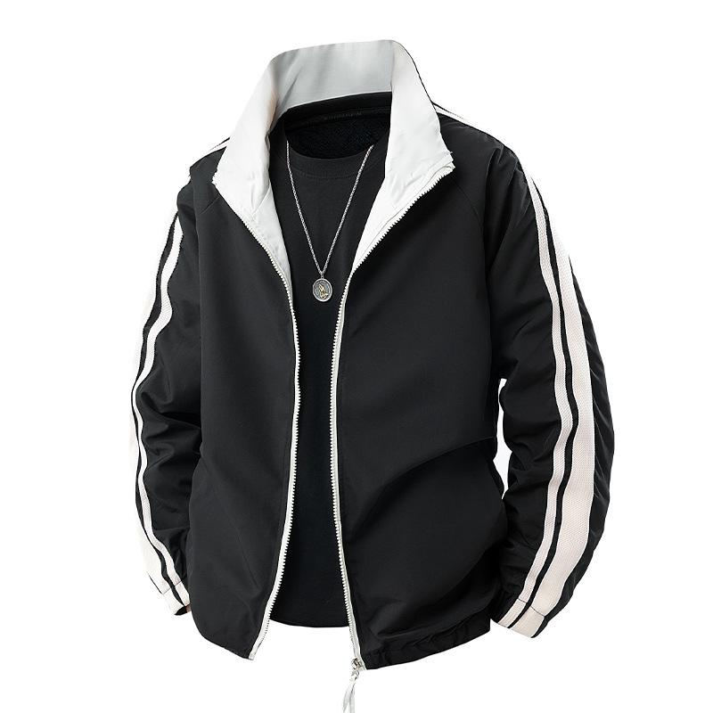 Spring New Loose Large Size Jacket for Men Korean Style Outdoor Casual Young Couple Wearing Double-sided Jacket Hollow