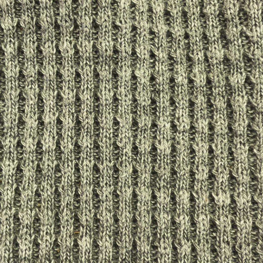 Markaware Сделано в Японии Длинный рукав Вафельный Водолазка Вырез 2 серый Женский Б/у