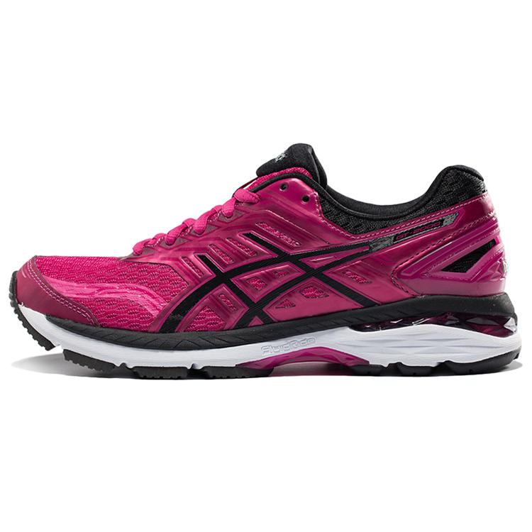 Asics GT 2000 5 Устойчивые к истиранию Низкие Беговые Кроссовки Женские Фиолетовый Розовый T757N-2090