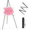 1PC Foldable Portable Lightweight Tripod Weddings Metal Modern Art Display 3 Colors