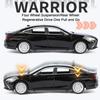 1:24 Scale ES300H LX570 Car Model Toy Sound Light Pull Back Doors Opened High Simulation Cars Models for Boys Ornaments