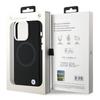 Bmw Signature Liquid Silicone Magsafe Case For Iphone 15 Pro Max - Black