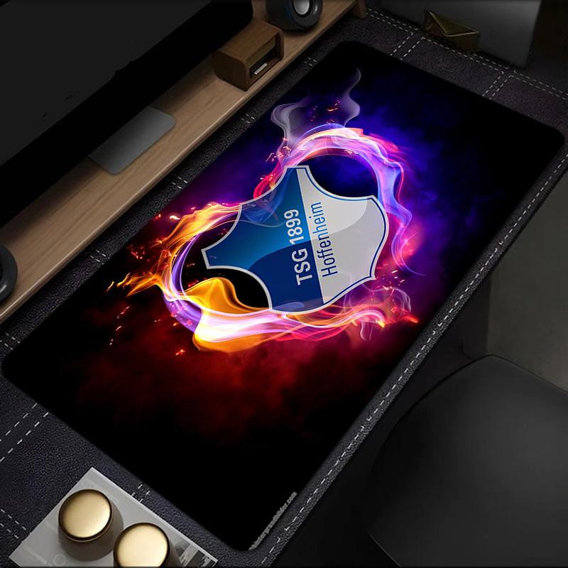 Flame And Shield Hoffenheim Mouse Pad, Rubber Base, Mouse Pad for Gamers and Office Use, Gaming Desk , Easy To Clean Mat Christmas fan gifts