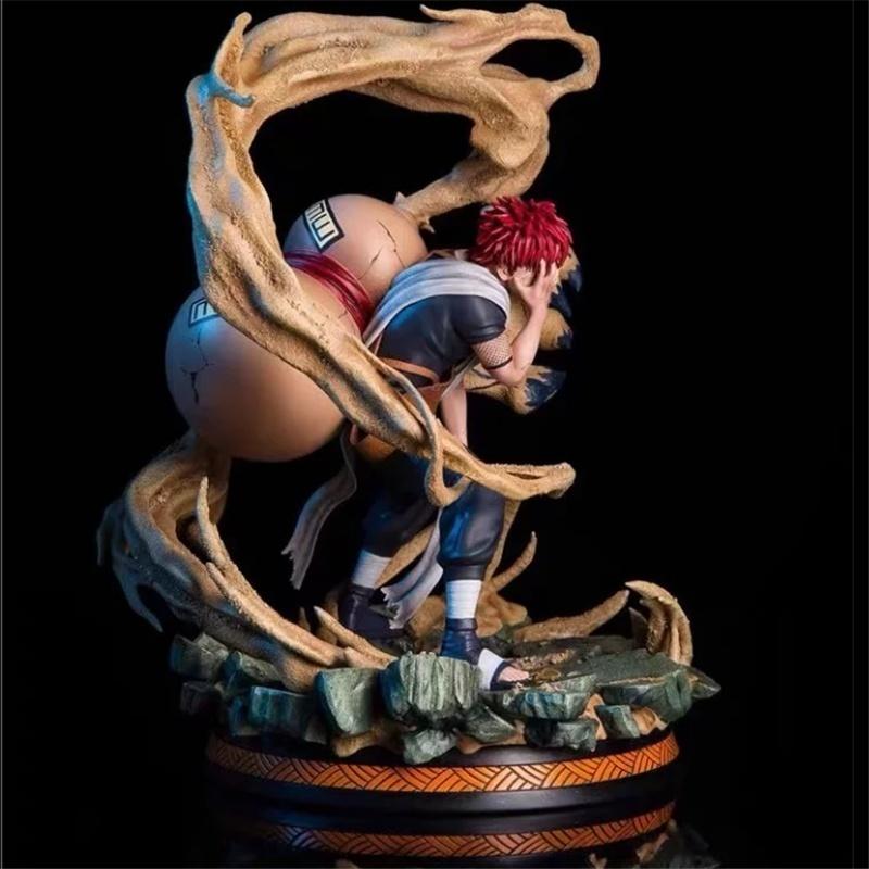 Аниме Наруто Шиппуден Казекаге Сабаку Но Гаара Учиха Обито Итачи ПВХ Фигурка Коллекционная модель игрушки 22 см