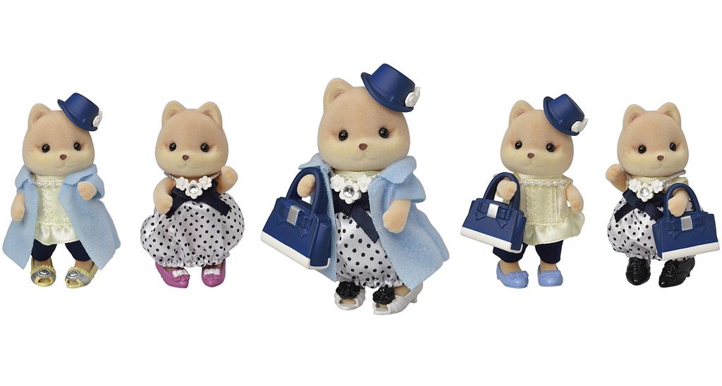 Sylvanian Families Городской набор модных сочетаний Коллекция стильной обуви Сертифицировано ST Mark Возраст Игрушка Кукольный домик Sylvanian Families Epoch [Город - -]