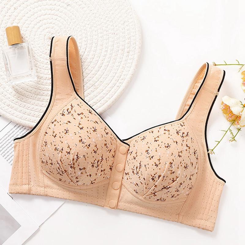 Женский бюстгальтер большого размера с передней застежкой, с широкими бретелями, в стиле жилета