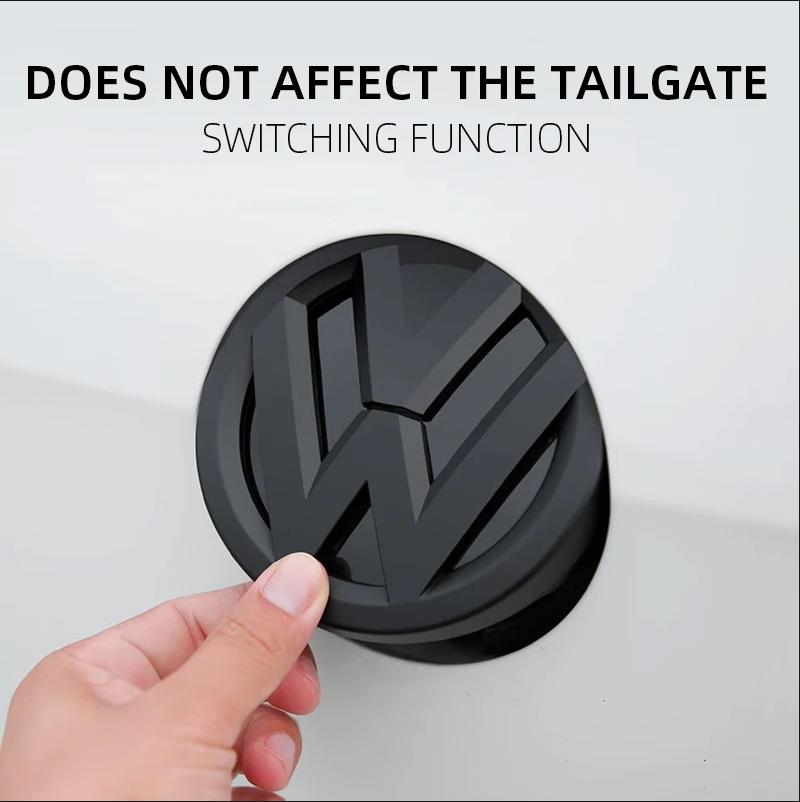 Для VOLKSWAGEN Volkswagen Передняя решетка Значок Задний значок на крышке багажника Крышка логотип Для VW POLO GOLF 5 6 7 7.5 8 MK7 MK7.5 MK8 Scirocco