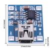 1-20PCS Mini USB 5V 1A 18650 TP4056 Lithium Battery Charger Module Charging Board With Protection Dual Functions 1A