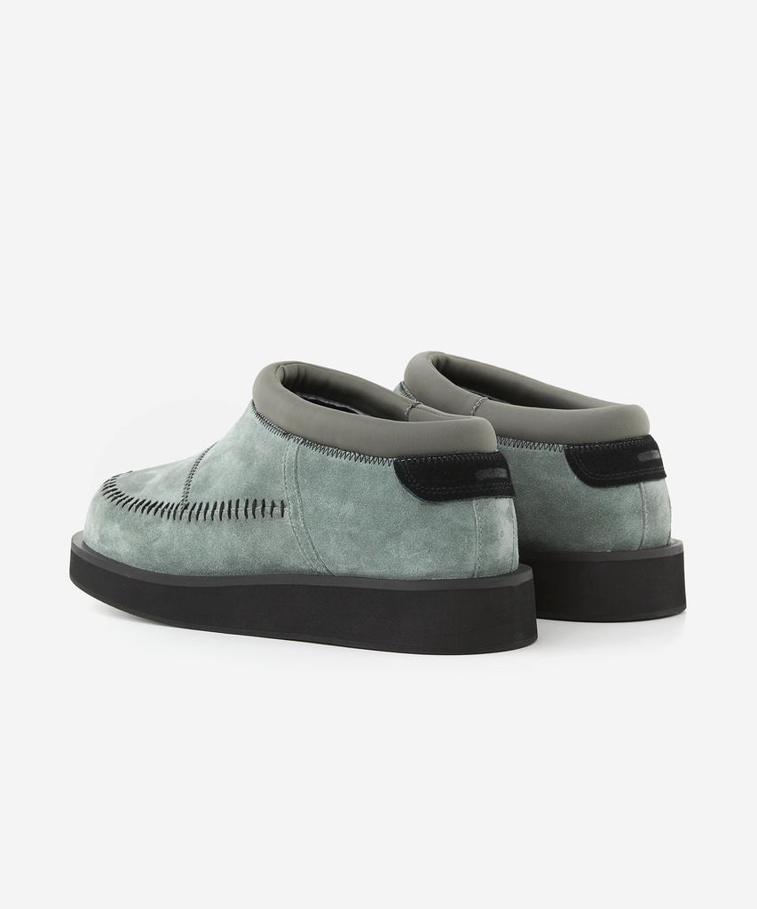 Романтичные Ботинки Croco Зимние R24U003 (Мятная замша)