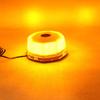 Yellow LED Octagon Strobe Light Rotating Beacon Emergency Warning Lamp Universal