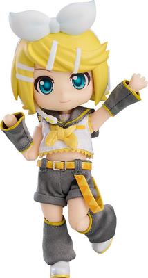 Nendoroid Doll Character Vocal Series 02 Кагамине Рин и Пластиковая Раскрашенная Подвижная Фигурка Перепродажа Немасштаб Ткань, Магнит,