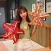 Soft Pillow Sleeping Back Cushion Starfish Plush Doll Marine Animal Plush Toy Starfish Stuffed Toys