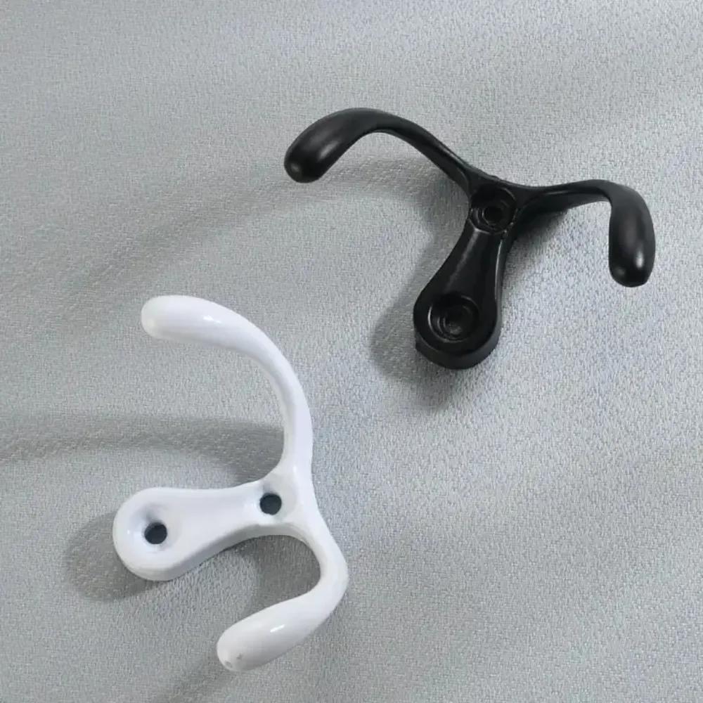 4pcs key hanger wall Coat Rack Wall Mount Walnut Coat Hooks for Hanging Hats owels Bags Decorative Entryway Bathroom Bedroom