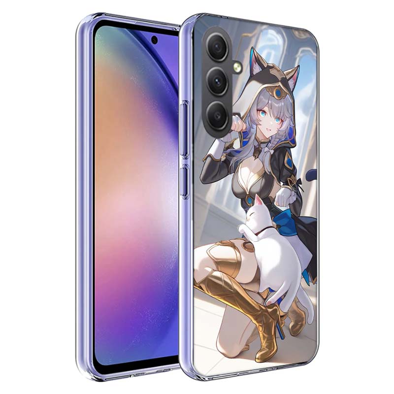 Чехол для телефона Honkai Star Rail Cipher для Samsung A17 A37 A57 A07 A16 A26 A36 A56 A06 A02S A12 A22 A32 A52S A04S A14 A24 A34 A54 A0