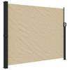 Retractable Side Awning Beige 160 x 300 cm