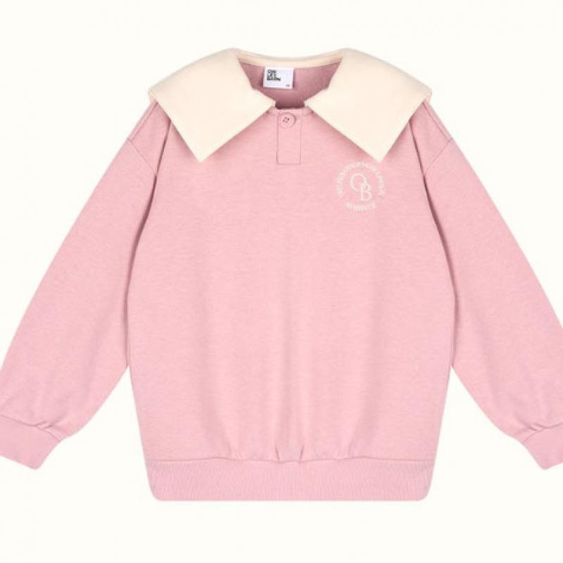 Oliven Sailor Simple Logo Толстовка светло-розовая Модель Sailor Simple Logo 