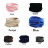 Fashion Thermal Fleece Beanie Hat Neck Warmer Ski Snood Scarf Face Mask