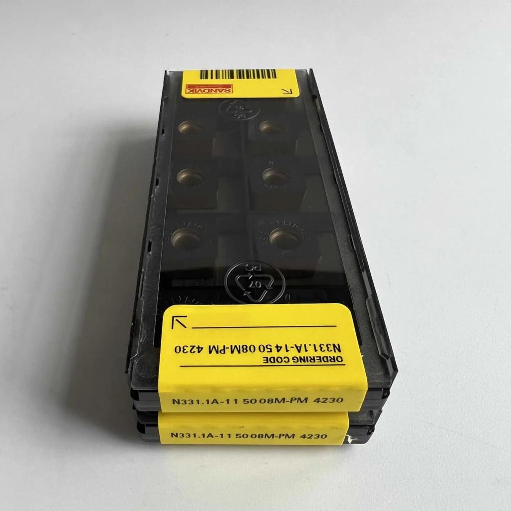 Original Sandvik / N331.1A-115008M-PM 4230 /Carbide CNC Blade 10 PCS
