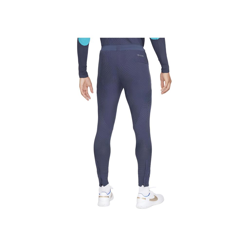 Nike ФК. Футбольные брюки Barcelona Strike Elite Third, отводящие пот, удобные, легкие, эластичные, со средней посадкой, мужские, цвет Thunder-Blue DZ0757-437