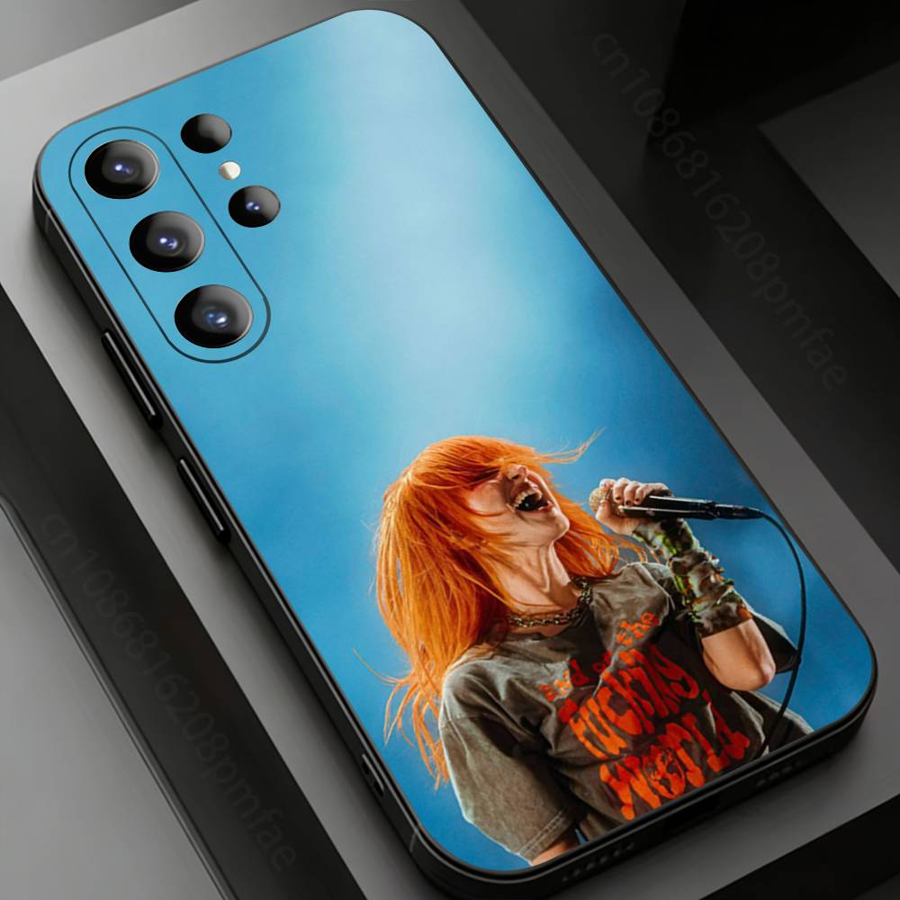 Чехол для телефона P-ParamoreS Band для Samsung Galaxy S20, 23 Ultra S24, 22 Plus S25, 26, 21FE TPU Чехол