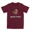 Модные Мужские Футболки с Изображением Рэпера Snoop Dogg Музыкальные Футболки с Круглым Вырезом Из Чистого Хлопка Футболки с Короткой Рукавой Летние Топы