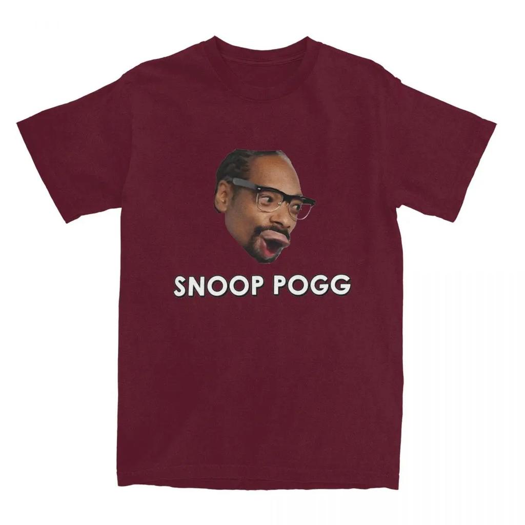 Модные Мужские Футболки с Изображением Рэпера Snoop Dogg Музыкальные Футболки с Круглым Вырезом Из Чистого Хлопка Футболки с Короткой Рукавой Летние Топы
