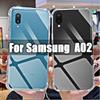 Прозрачный мягкий чехол из ТПУ для Samsung Galaxy A02 для Sumsung A 02 6,5 "SM-A022F, противоударный чехол с защитой от царапин