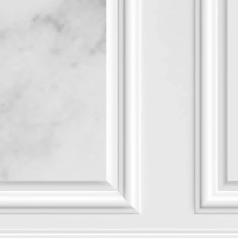 Custom 3D Mural Wallpaper European Style White Marble Pattern Fresco Living Room Sofa TV Background Photo Wall Paper For Bedroom