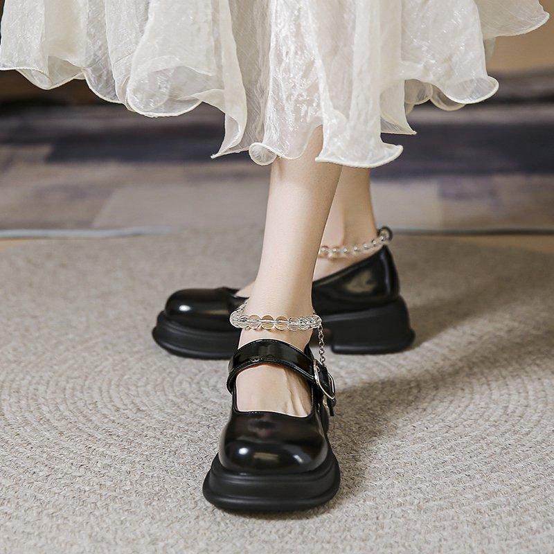 Женская обувь Туфли Мэри Джейн Свадебная обувь Туфли-лодочки невесты Туфли Мэри Джейн на платформе Женская обувь Обувь Каваи