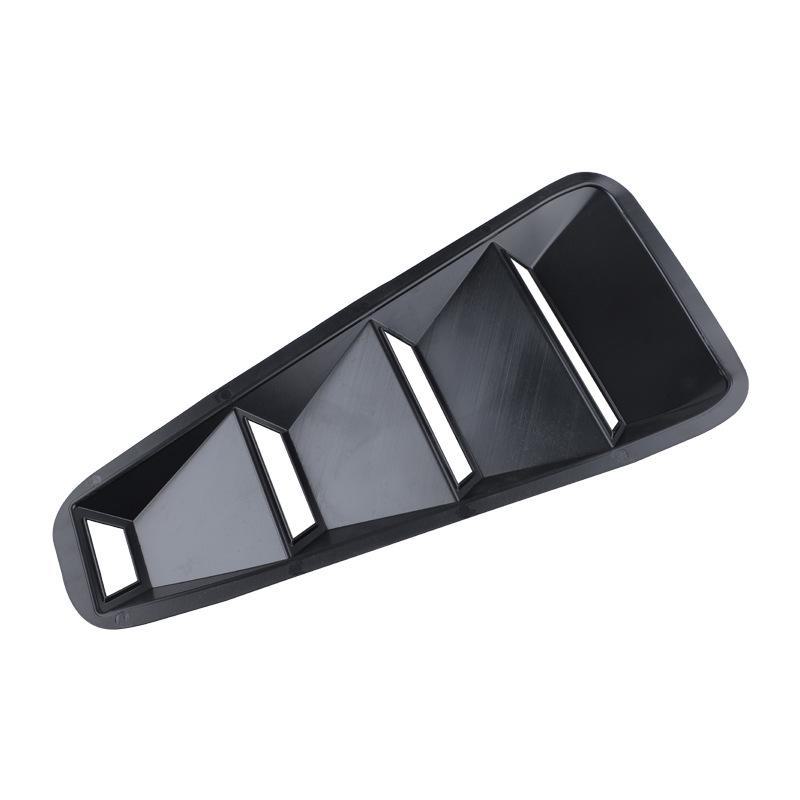 2005-2014 Ford Mustang Боковые оконные жалюзи - Черная панель воздухозаборника