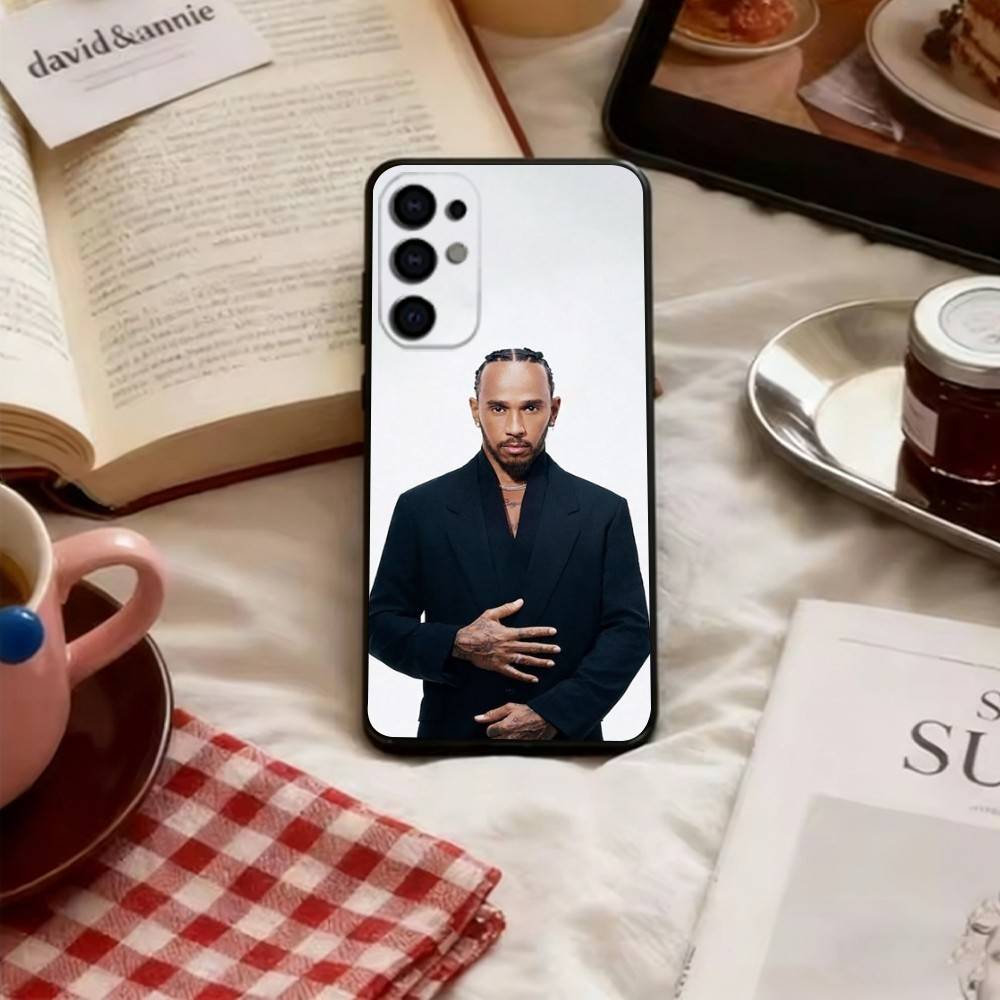 Чехол для телефона гонщика Льюиса Хэмилтона для Samsung S25, S24, S21, S22, S23, S30, Ultra, S20, Plus, Fe, Lite, Note, 10, Мягкий черный чехол
