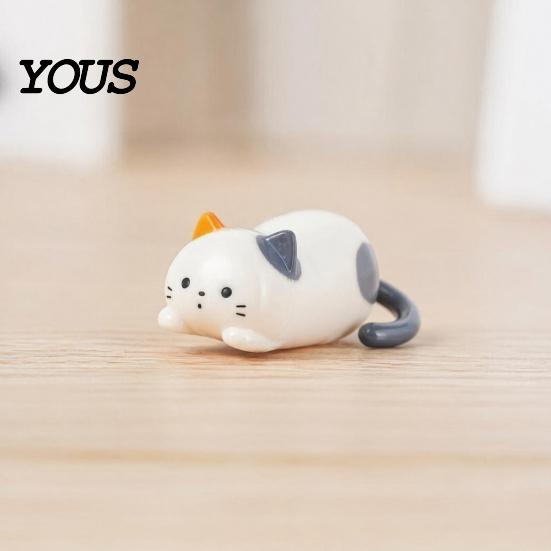 Stress Relief Cat Toy 1/3Pcs Wind-up Rolling Toy, Anxiety Kitten for Desk Decoration, Interactive Clockwork Animal Kids Adults